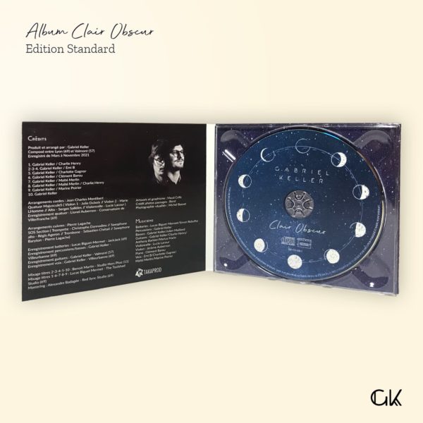 Album Clair Obscur - Gabriel Keller - Intérieur 1 Edition Standard